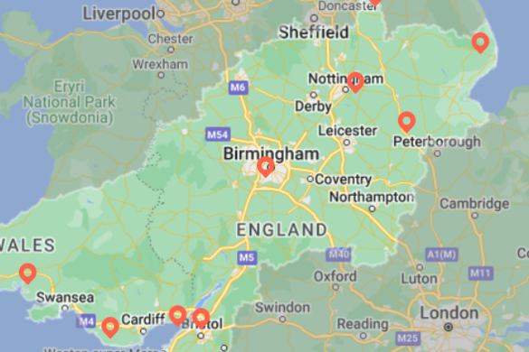 National grid shop power cut